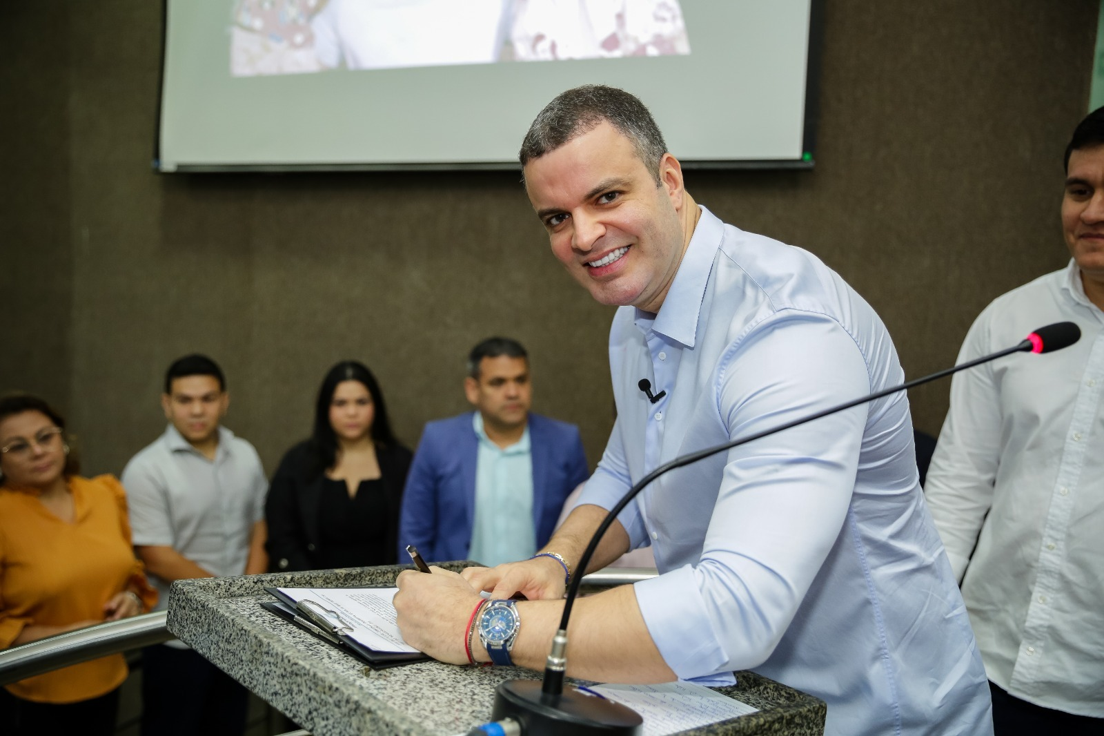 Delegado Rodrigo de Sá é empossado presidente do Partido Progressistas no Amazonas - Espia Essa