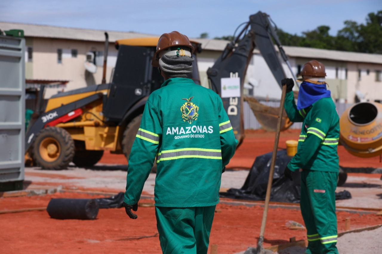 Hospital Regional de Manacapuru: obras seguem aceleradas - Deixa eu te falar